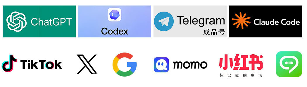 支持验证 OpenAI、ChatGPT、Codex、Claude Code、WhatsApp、Google、TikTok 等平台